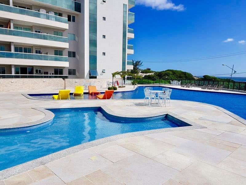 Апартаменты Apto Luxo Com Vista Mar - Le Bon Vivant Арраял-ду-Кабу Экстерьер фото